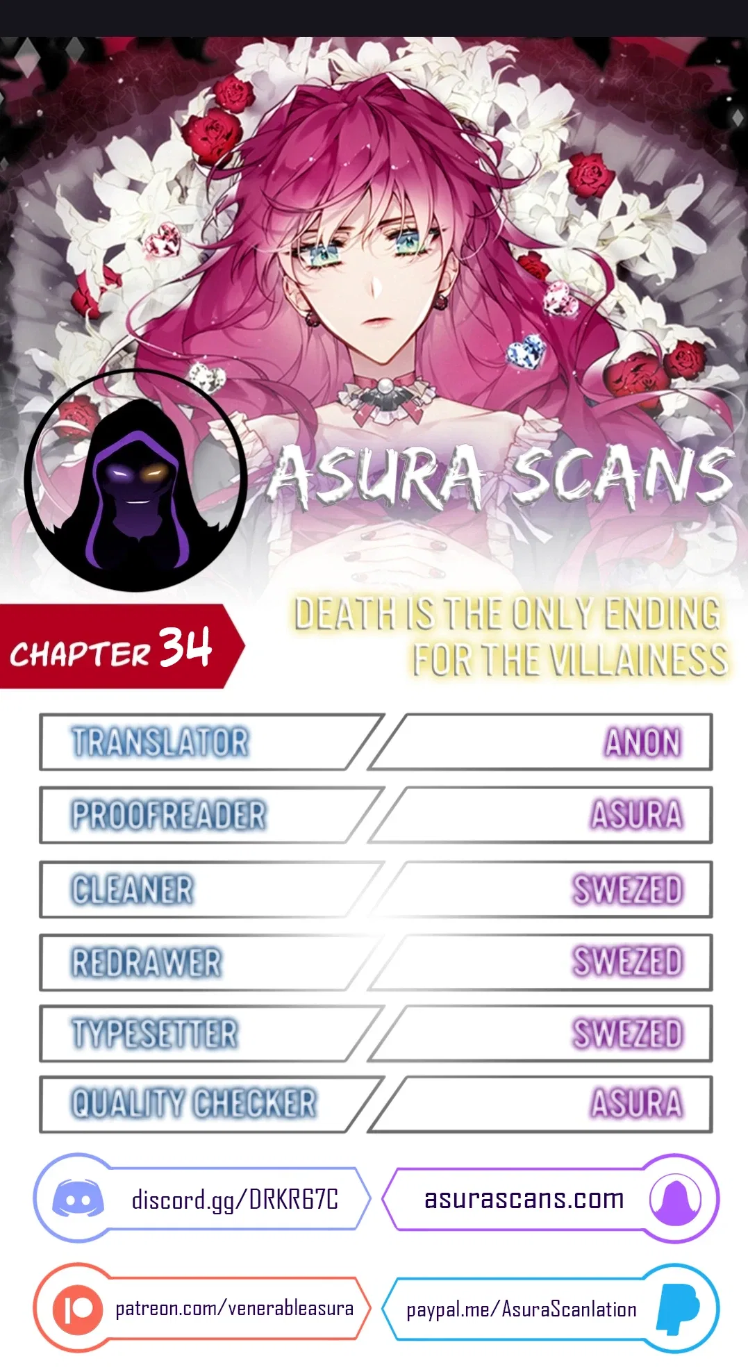 Death Is the Only Ending for the Villainess Chapter 34 – Page 1