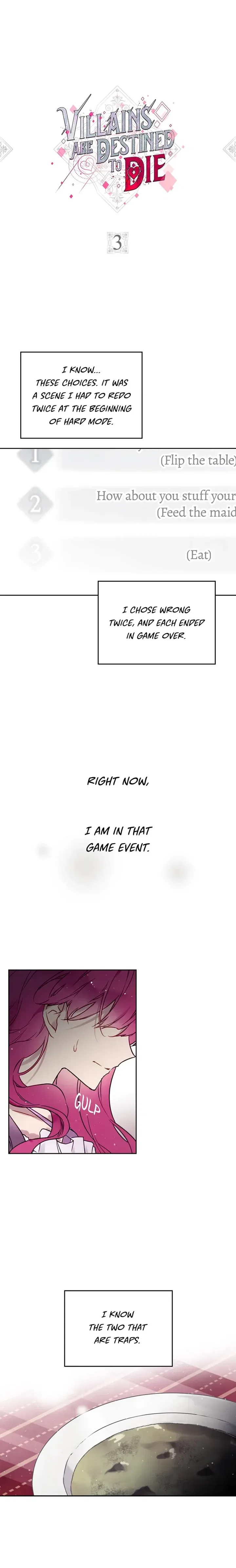 Death Is the Only Ending for the Villainess Chapter 3 – Page 1