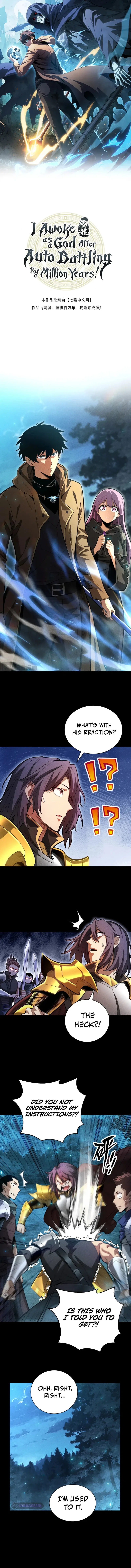 I Awoke as a God After Auto Battling For a Million Years Chapter 8 – Page 2