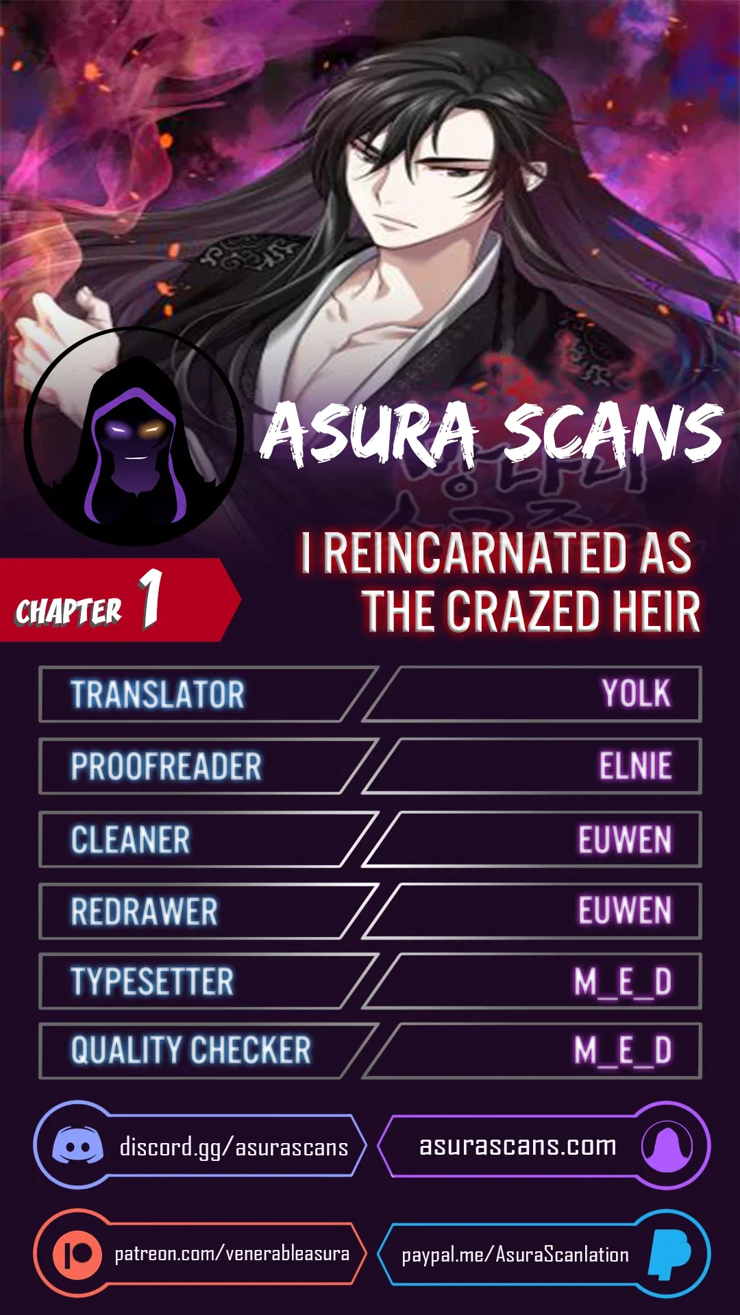 I Reincarnated As The Crazed Heir Chapter 1 – Page 19