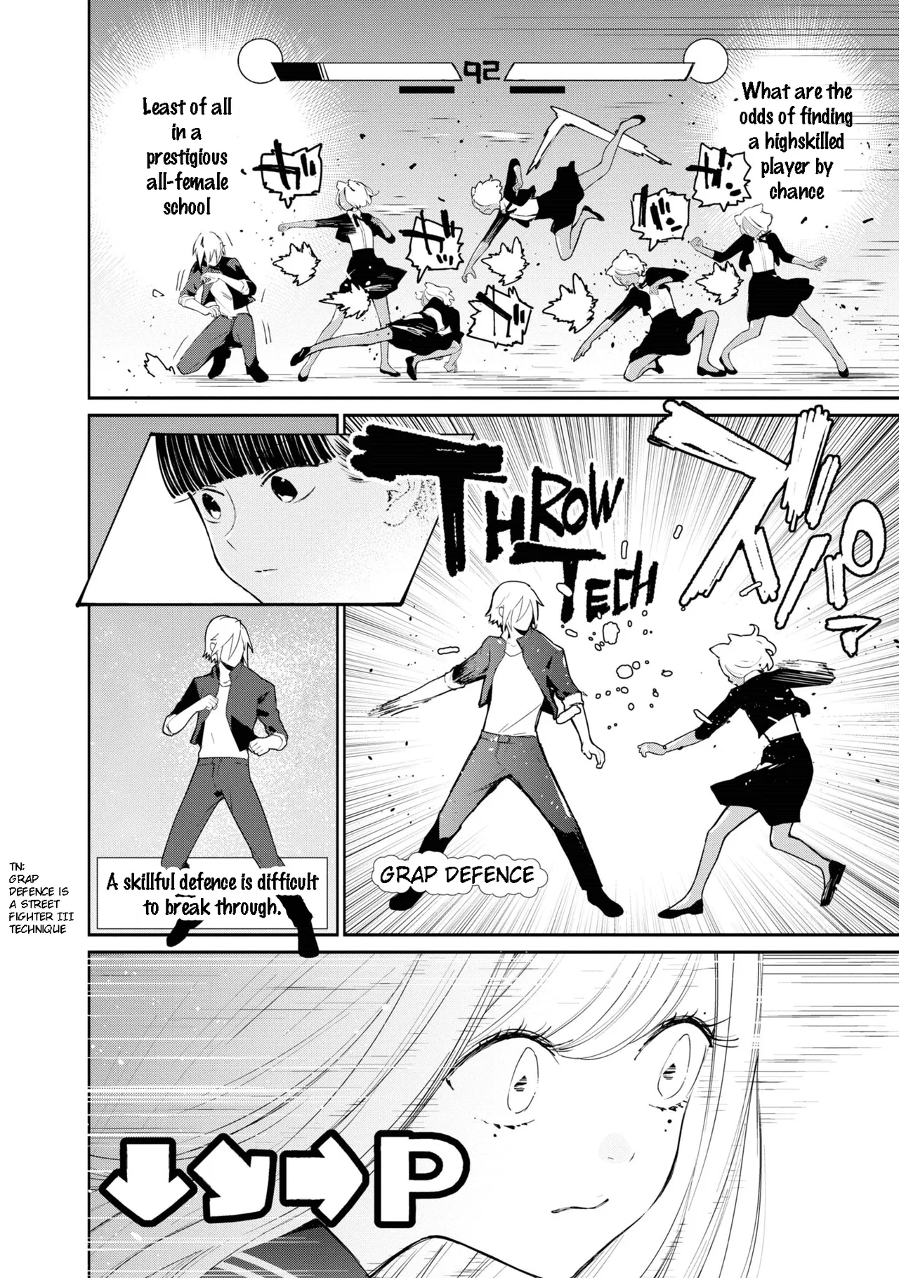 Anime – Young Ladies Don’t Play Fighting Games Chapter 2 – Page 12