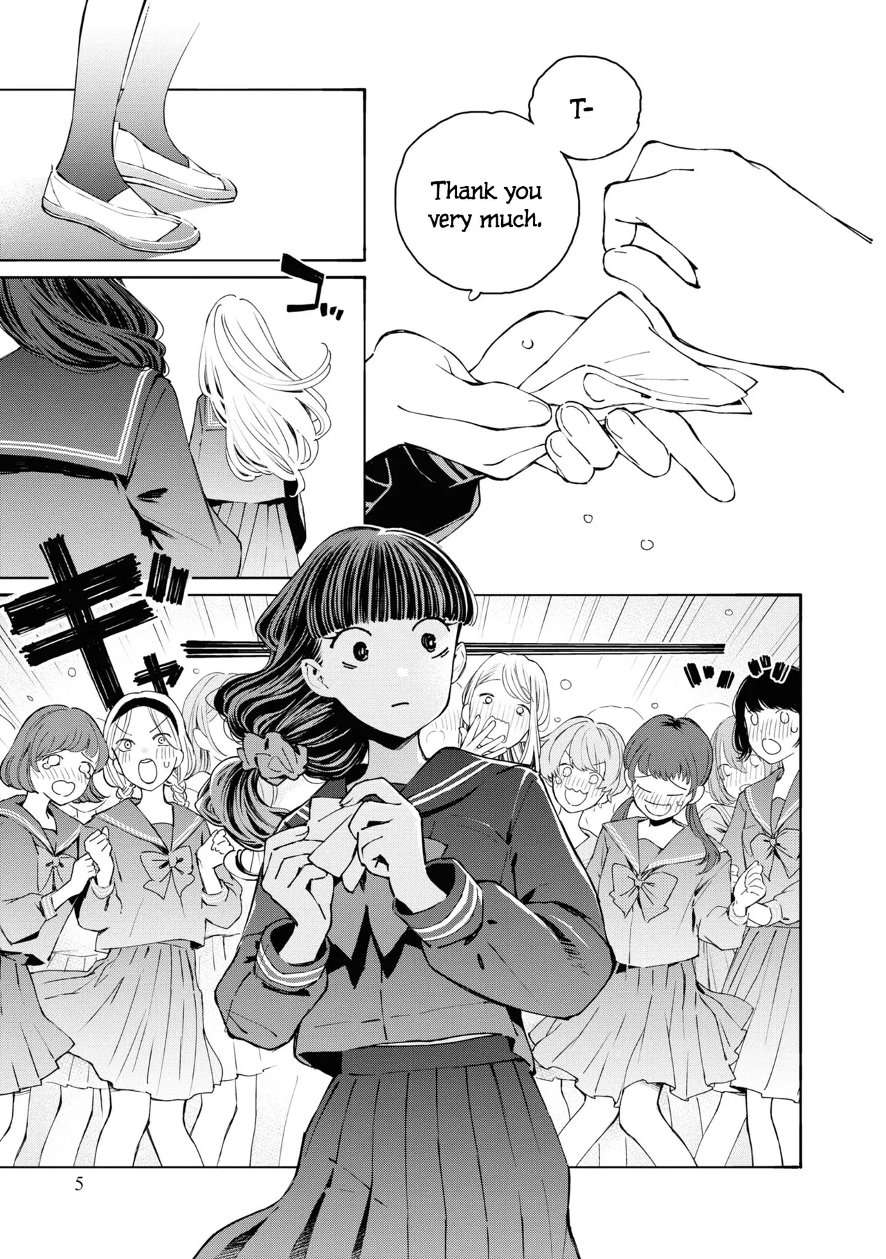 Anime – Young Ladies Don’t Play Fighting Games Chapter 1 – Page 5
