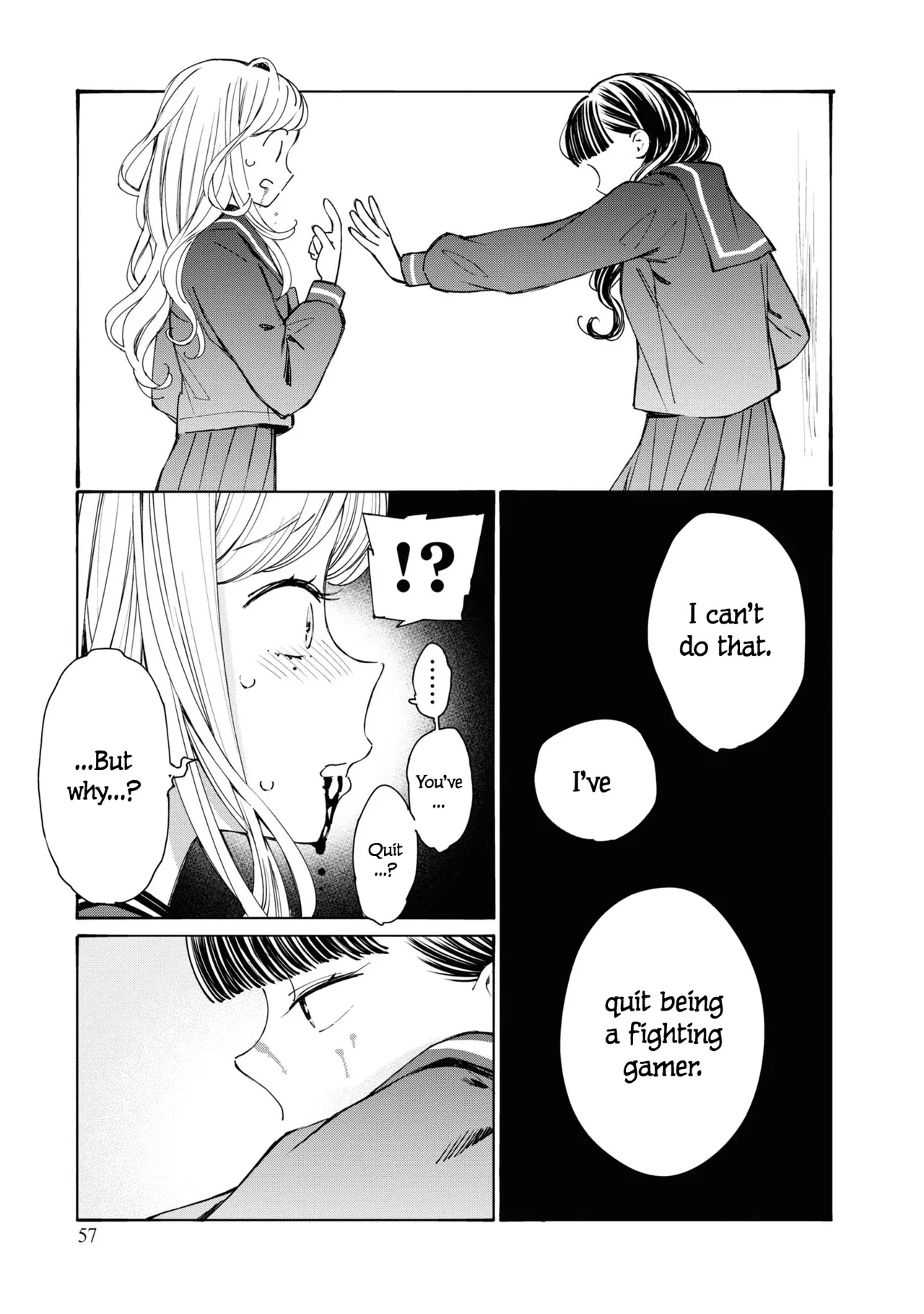Anime – Young Ladies Don’t Play Fighting Games Chapter 1 – Page 54