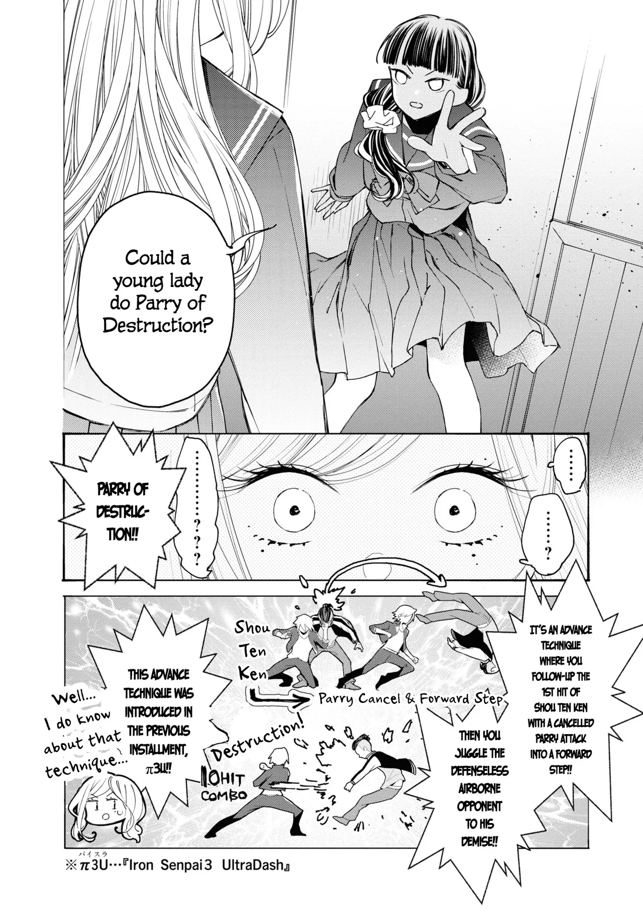 Anime – Young Ladies Don’t Play Fighting Games Chapter 1 – Page 55