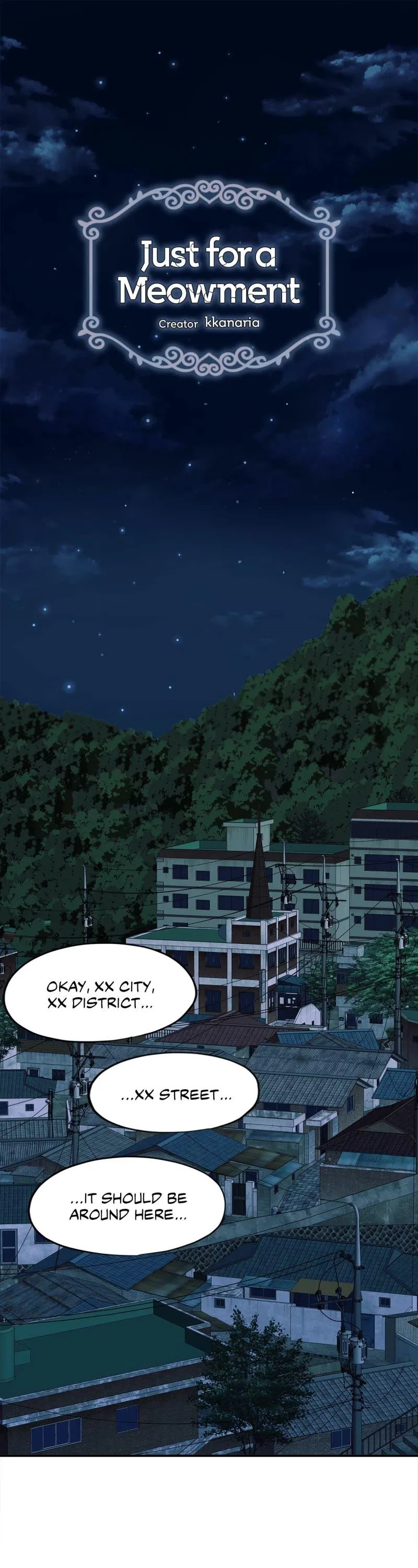 Just for a Meowment Chapter 101 – Page 1