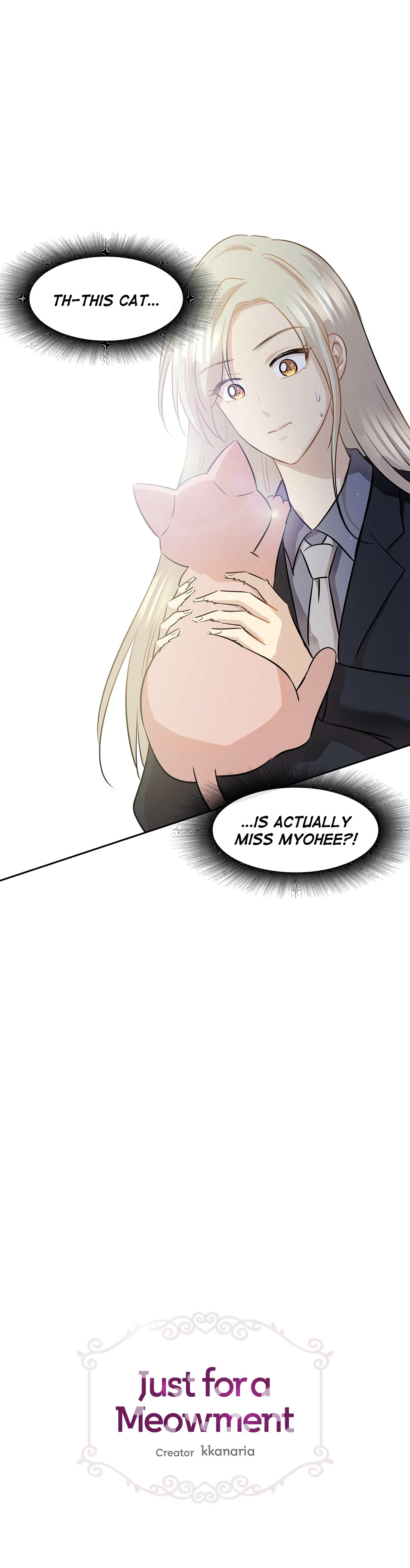 Just for a Meowment Chapter 92 – Page 1