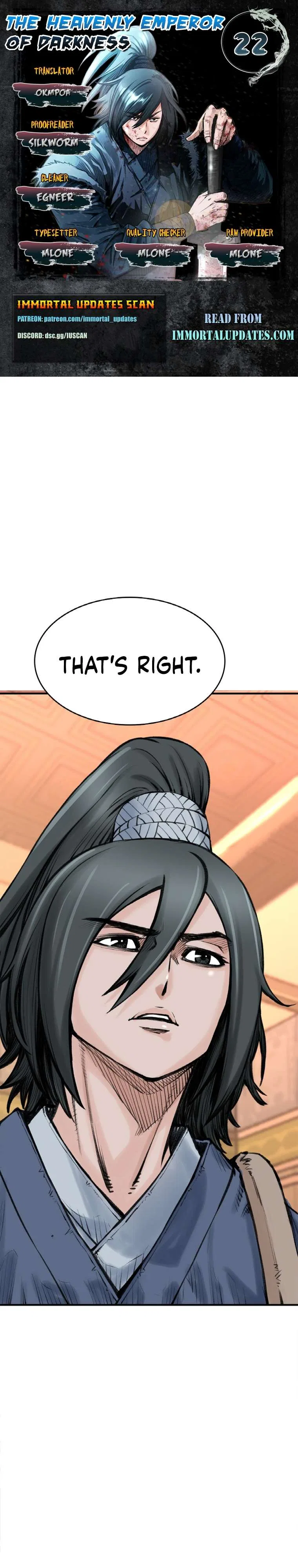 The Heavenly Emperor of Darkness Chapter 22 – Page 1