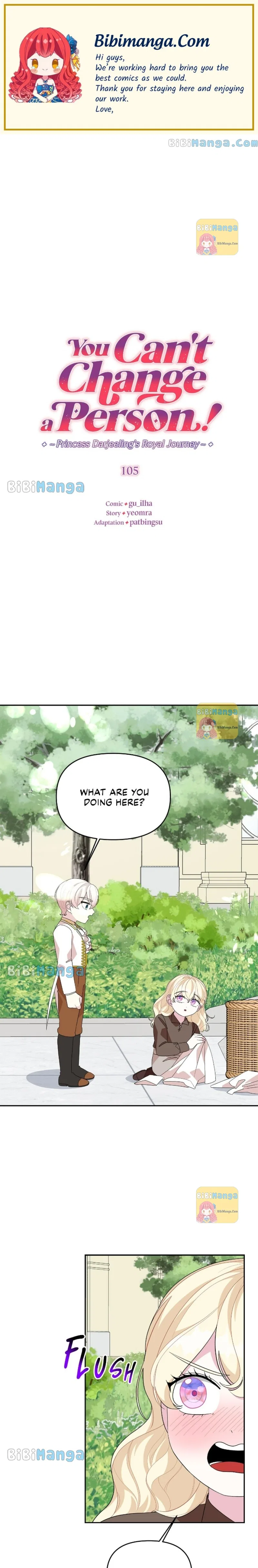 You Can’t Change A Person! Chapter 105 – Page 1