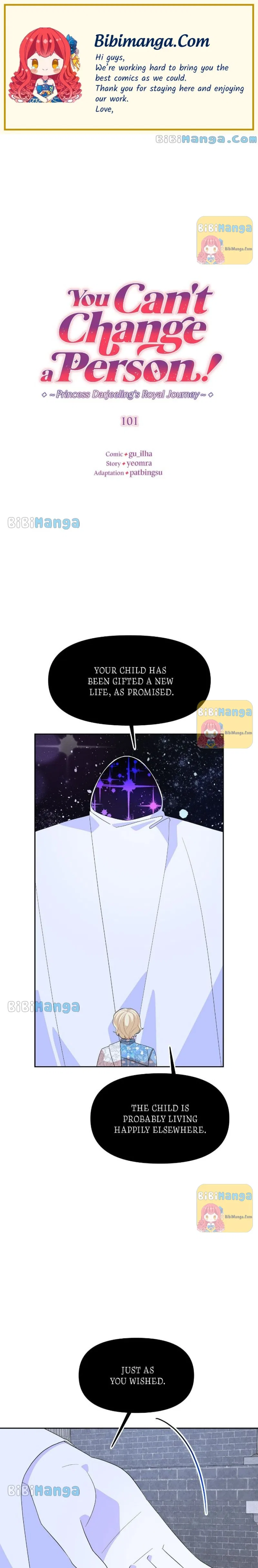 You Can’t Change A Person! Chapter 101 – Page 1