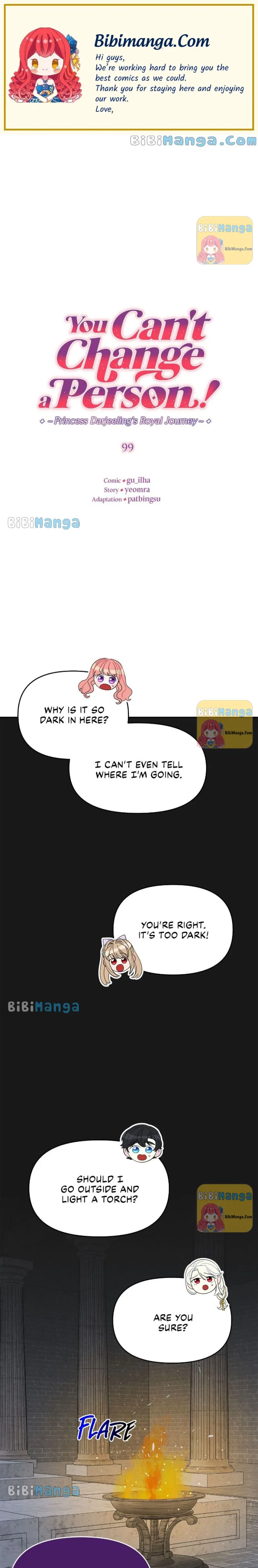 You Can’t Change A Person! Chapter 99 – Page 1