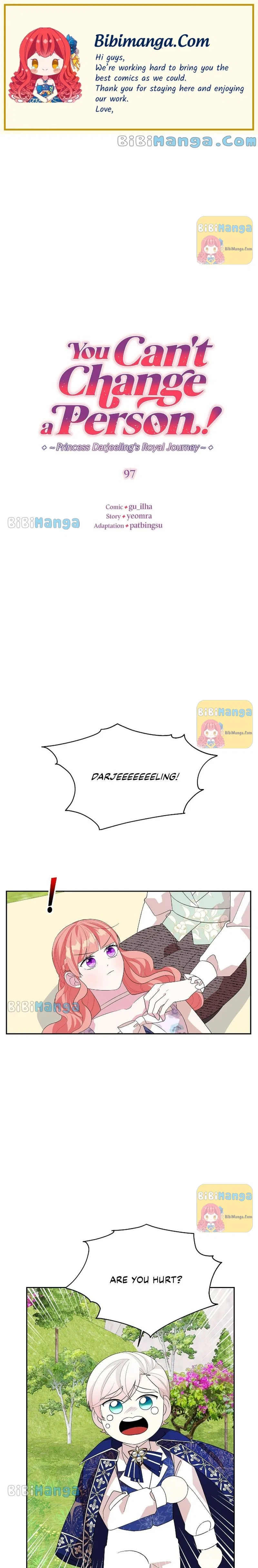You Can’t Change A Person! Chapter 97 – Page 1
