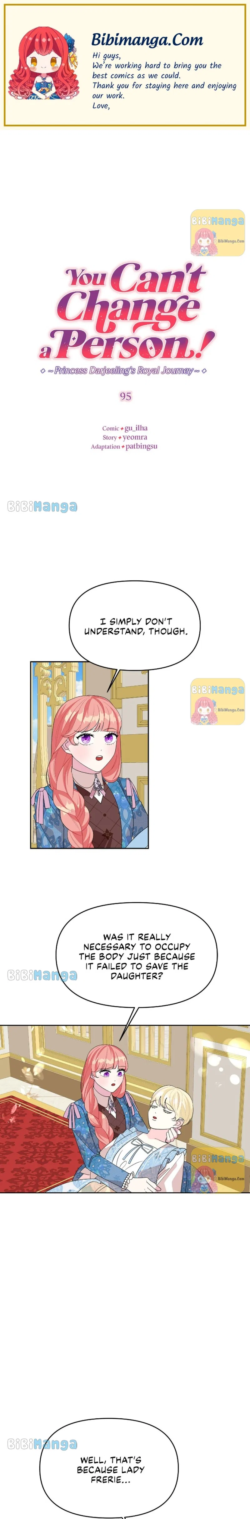 You Can’t Change A Person! Chapter 95 – Page 1