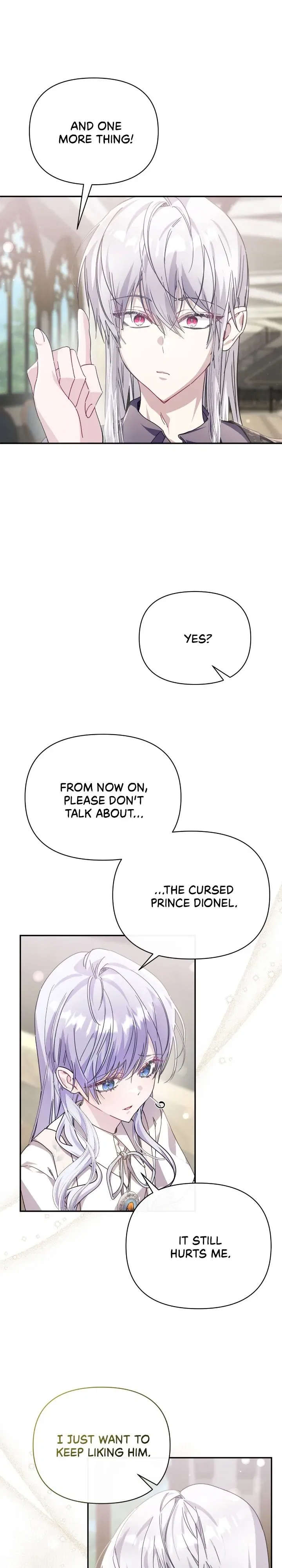 When the Witch’s Daughter Lifts the Male Lead’s Curse Chapter 50 – Page 1