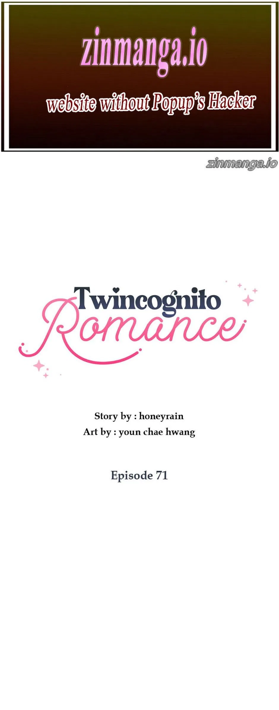 Twincognito Romance Chapter 71 – Page 1