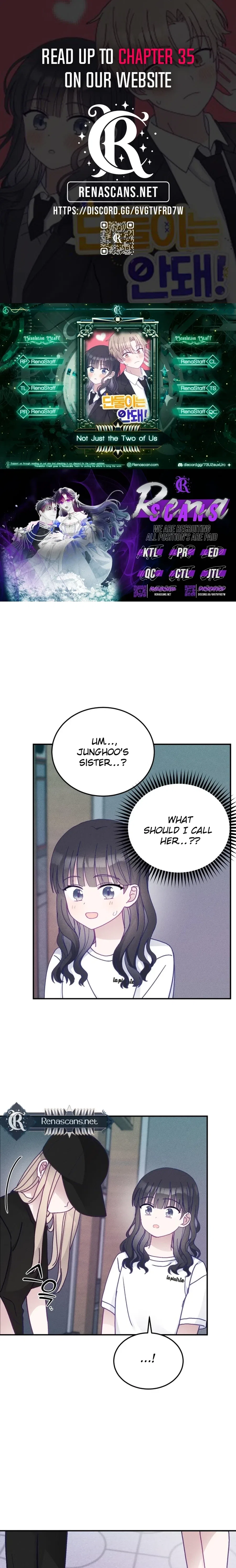 Not Just the Two of Us Chapter 26 – Page 1