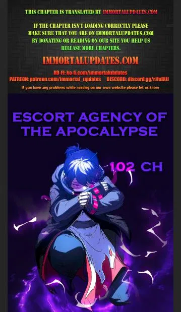 Escort Agency Of The Apocalypse Chapter 102 – Page 1