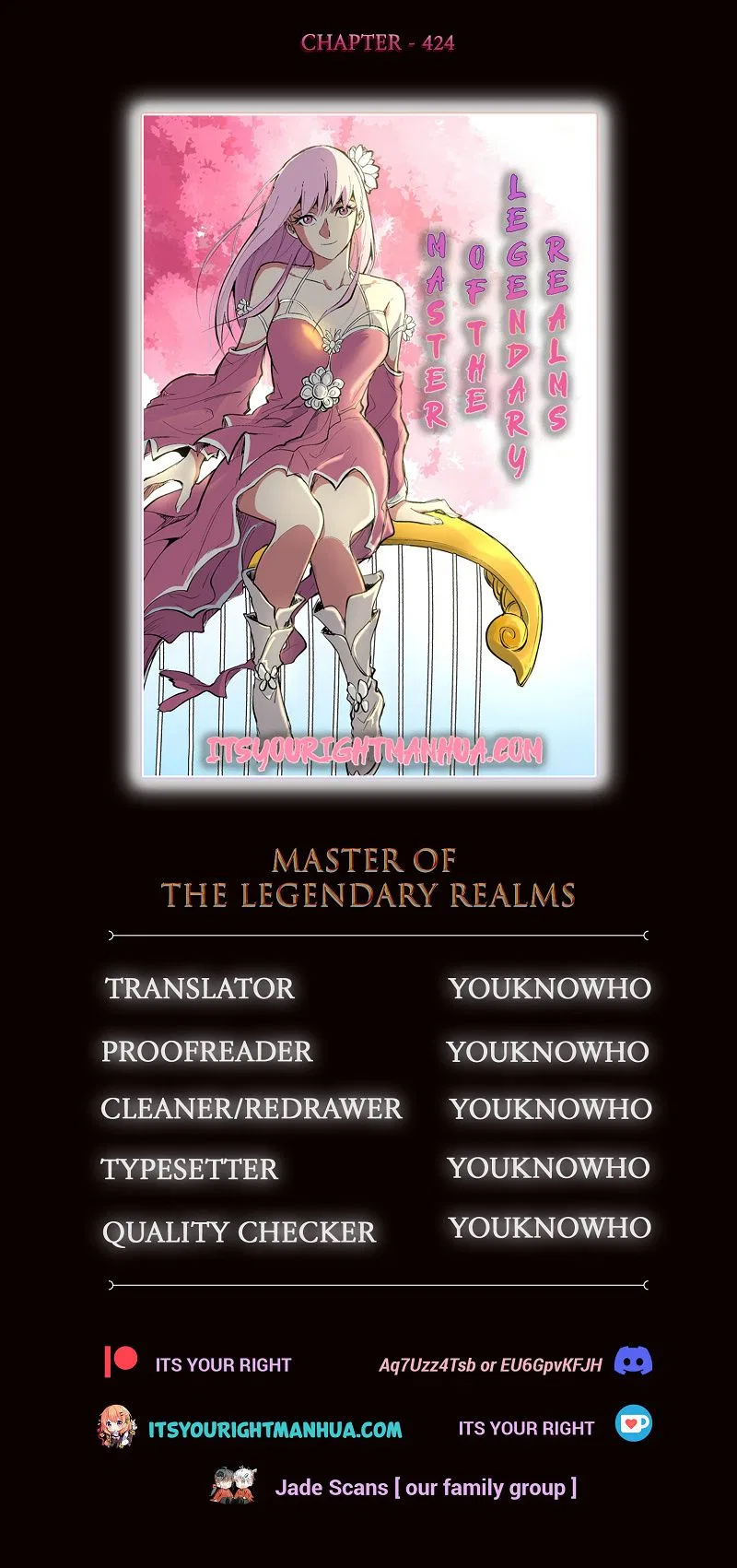 Master of Legendary Realms Chapter 424 – Page 1