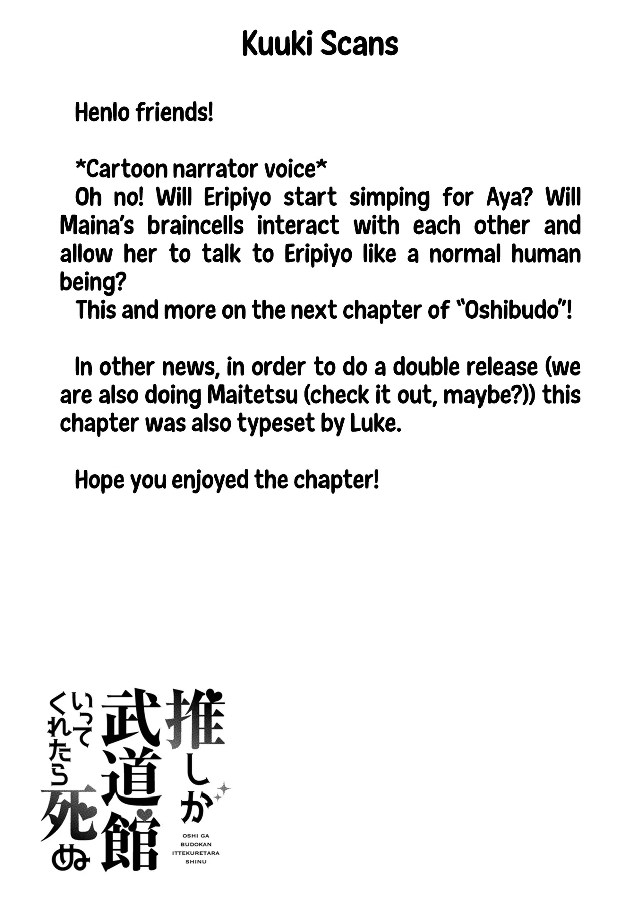 Anime – If My Favorite Pop Idol Made It to the Budokan, I Would Die Chapter 9 – Page 24