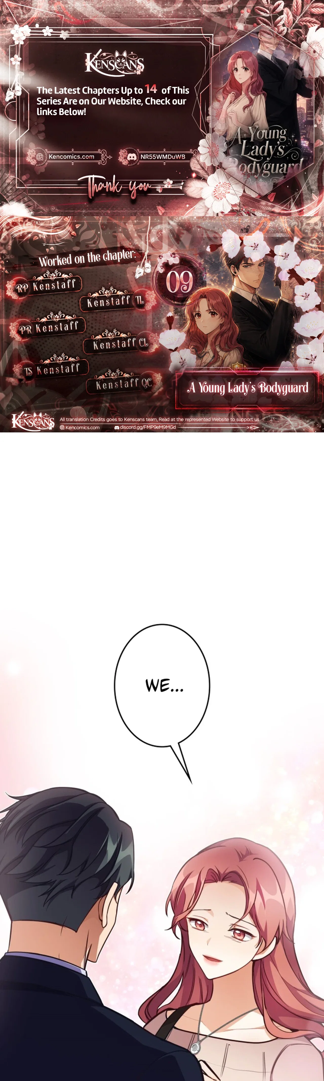 A Young Lady’s Bodyguard Chapter 9 – Page 1
