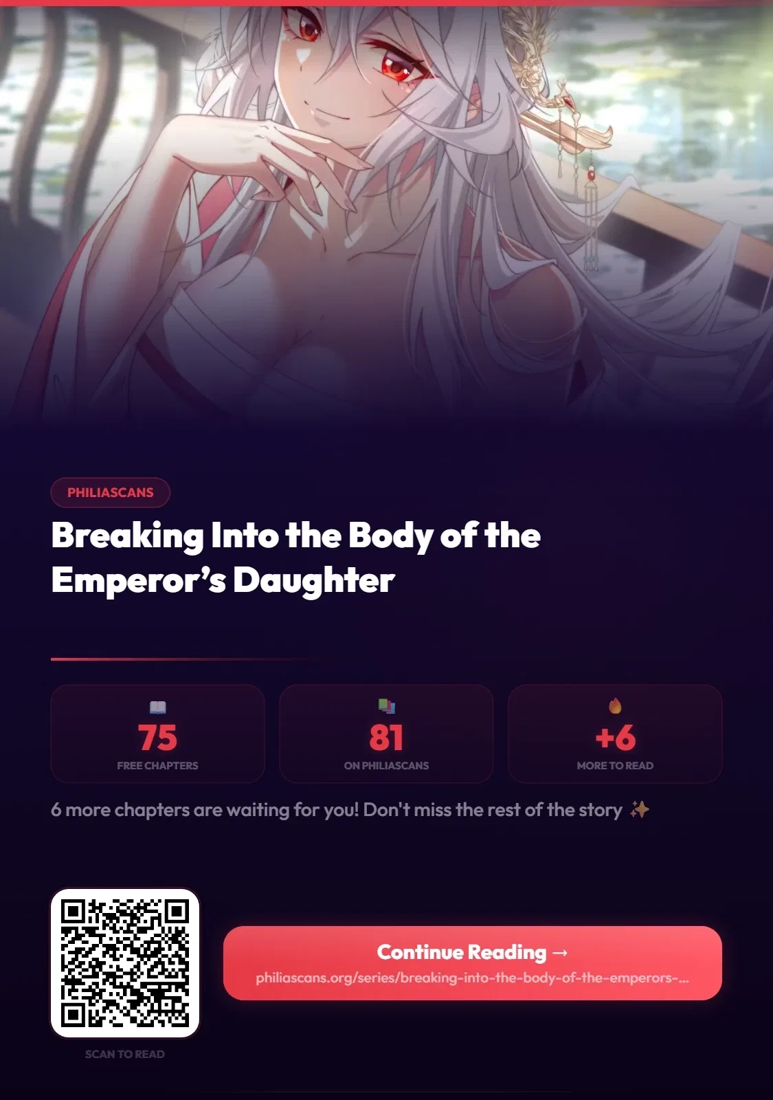 Breaking Into the Body of the Emperor’s Daughter Chapter 75 – Page 17