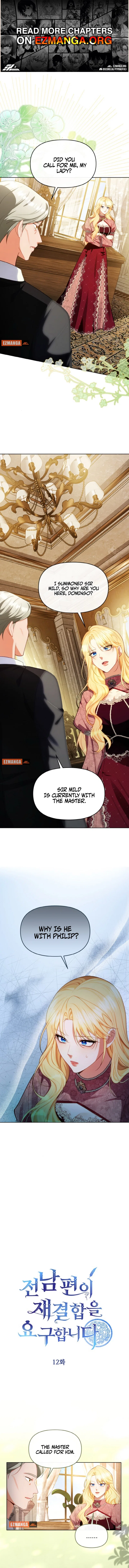 My Ex-Husband Wants to Reconcile Chapter 12 – Page 1