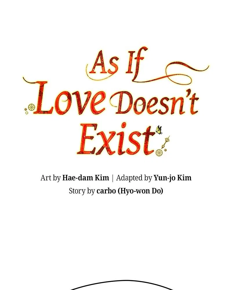 As If Love Doesn’t Exist Chapter 78 – Page 1