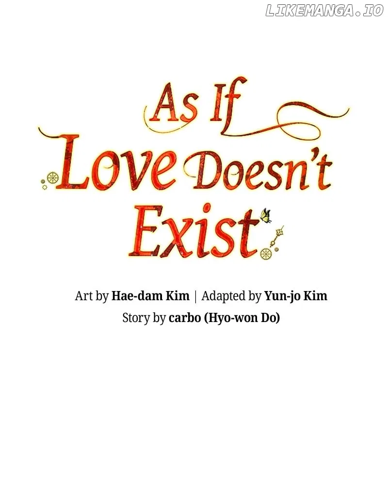 As If Love Doesn’t Exist Chapter 58 – Page 1