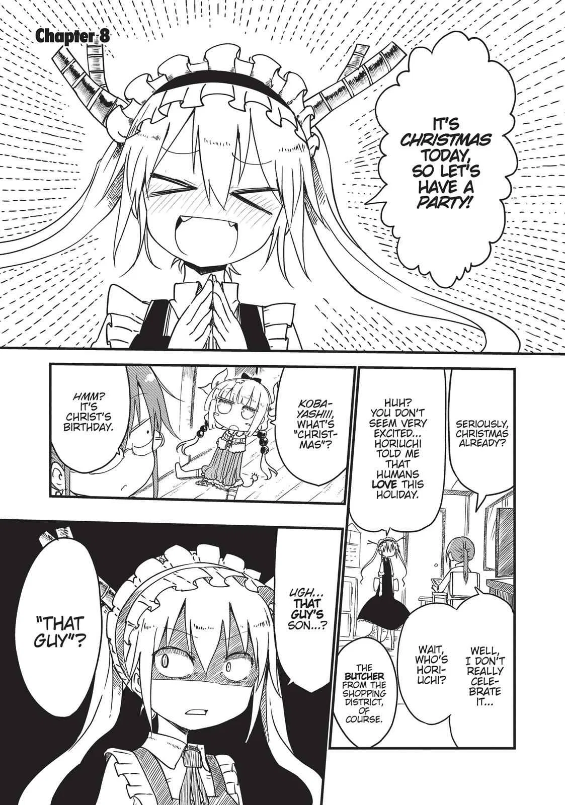 Anime – Miss Kobayashi’s Dragon Maid Chapter 8 – Page 1