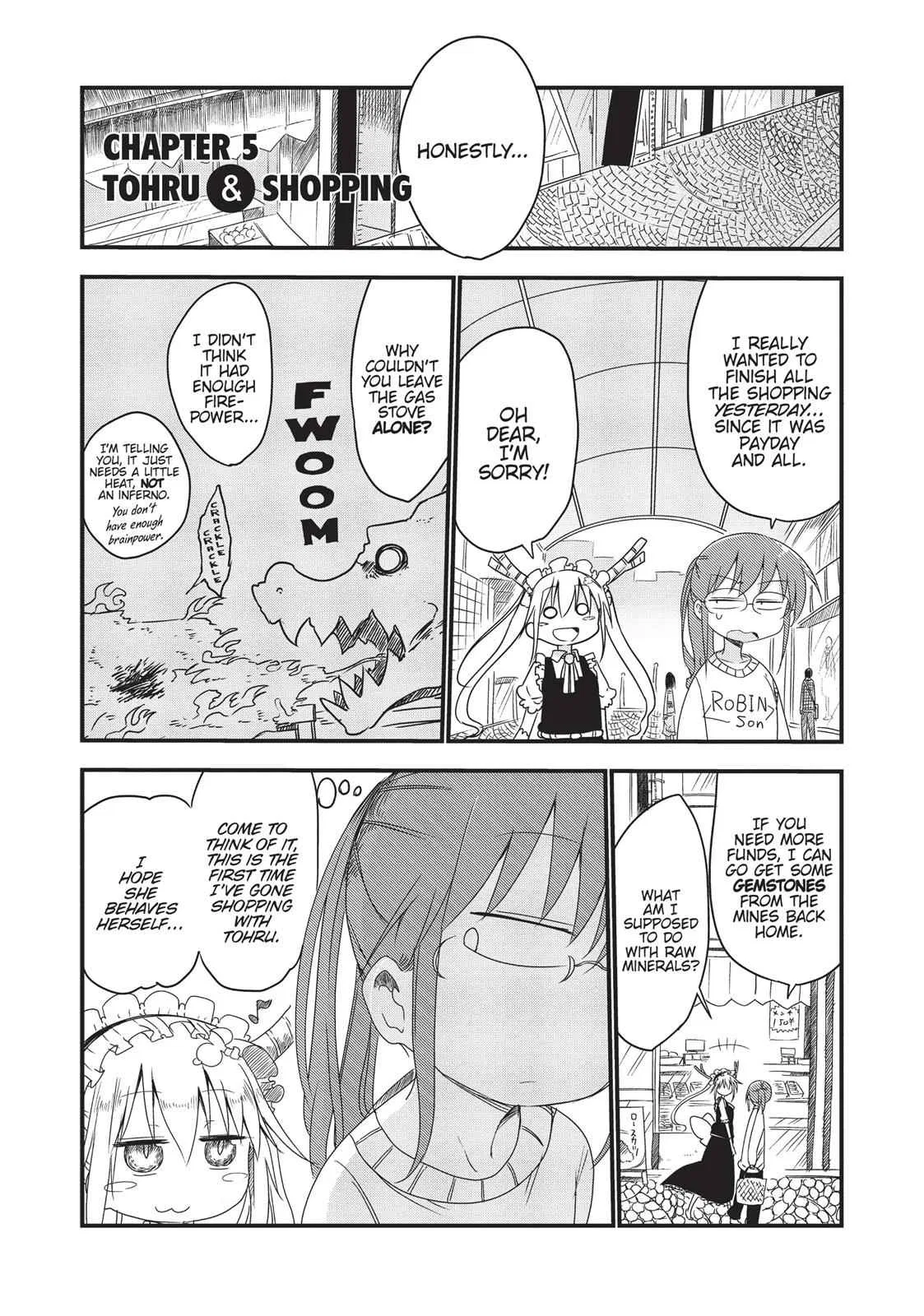 Anime – Miss Kobayashi’s Dragon Maid Chapter 5 – Page 1