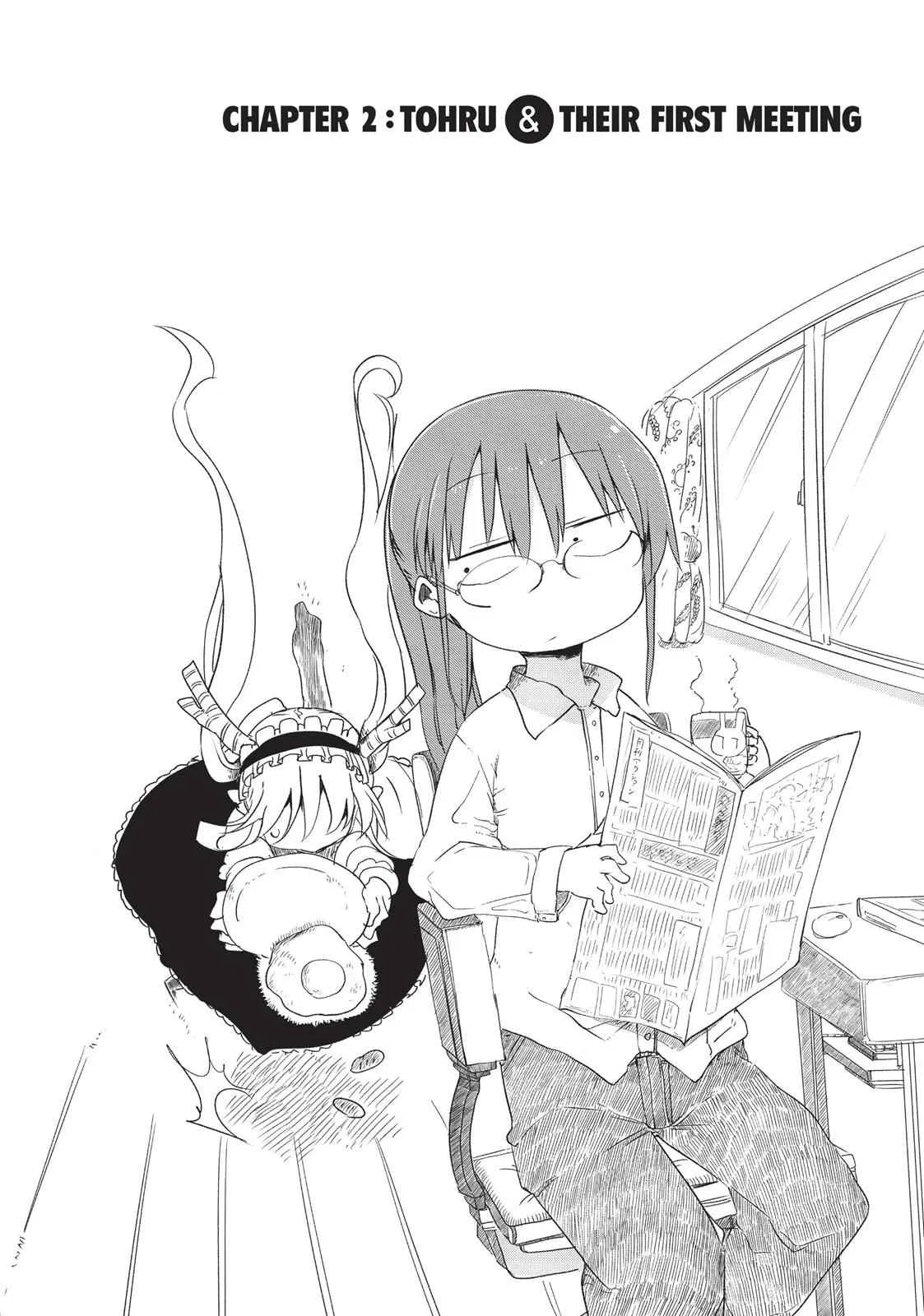 Anime – Miss Kobayashi’s Dragon Maid Chapter 2 – Page 2
