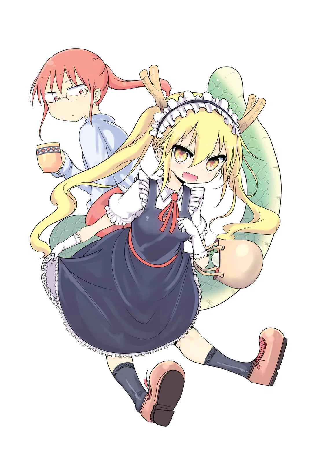 Anime – Miss Kobayashi’s Dragon Maid Chapter 1 – Page 2