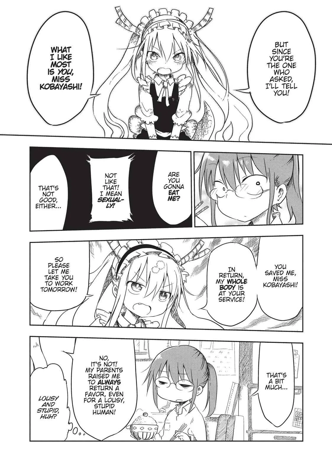 Anime – Miss Kobayashi’s Dragon Maid Chapter 1 – Page 12