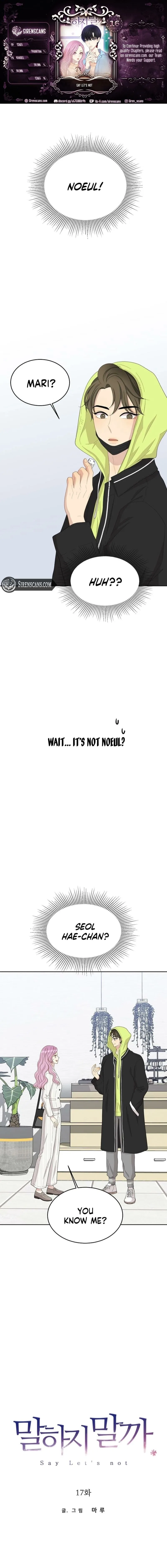 Should I Not Tell? Chapter 17 – Page 1