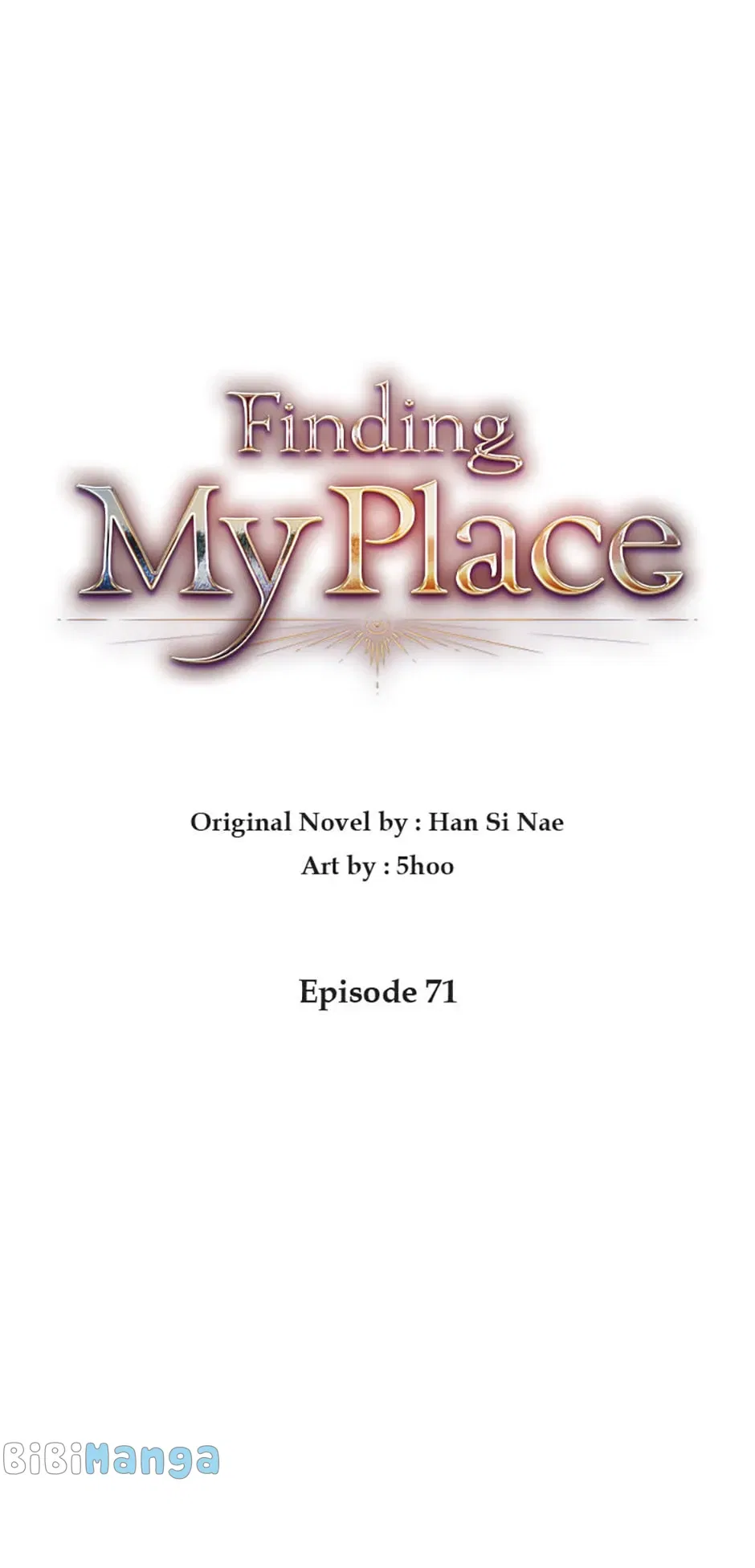 Finding My Place Chapter 71 – Page 1