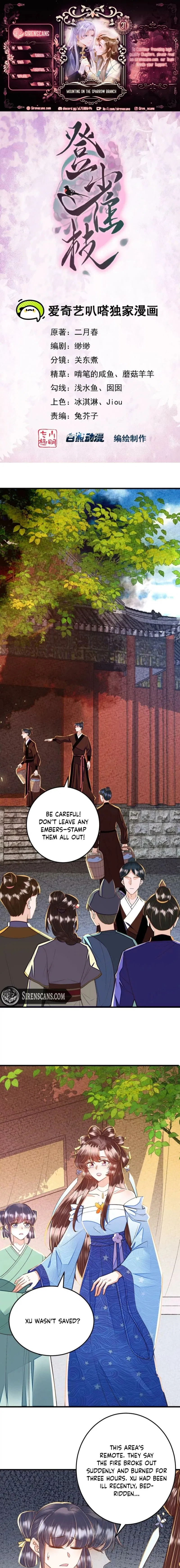 Mounting on the Sparrow Branch Chapter 31 – Page 1