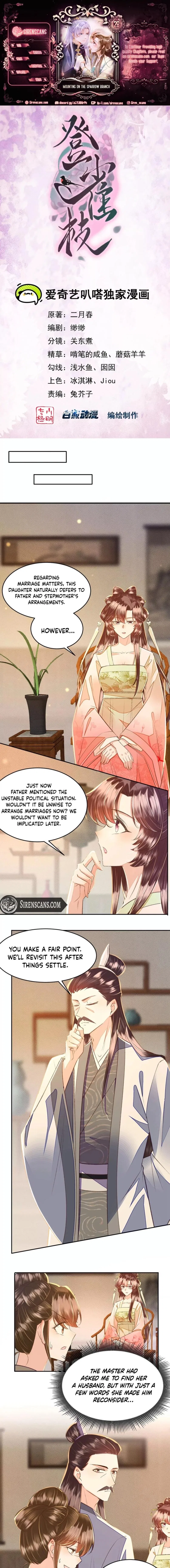 Mounting on the Sparrow Branch Chapter 28 – Page 1