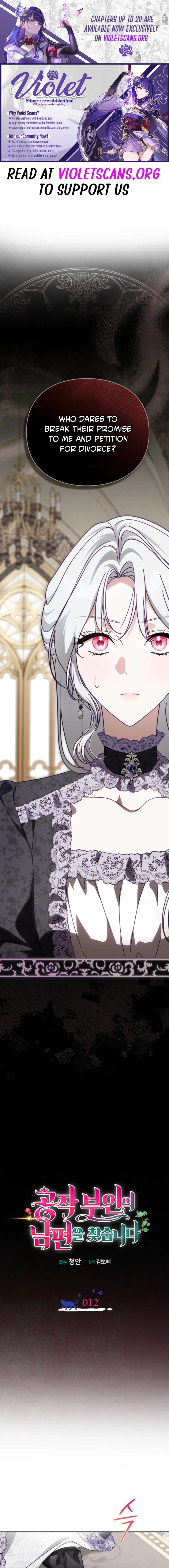 The Search for the Duchess’s Husband Chapter 12 – Page 1