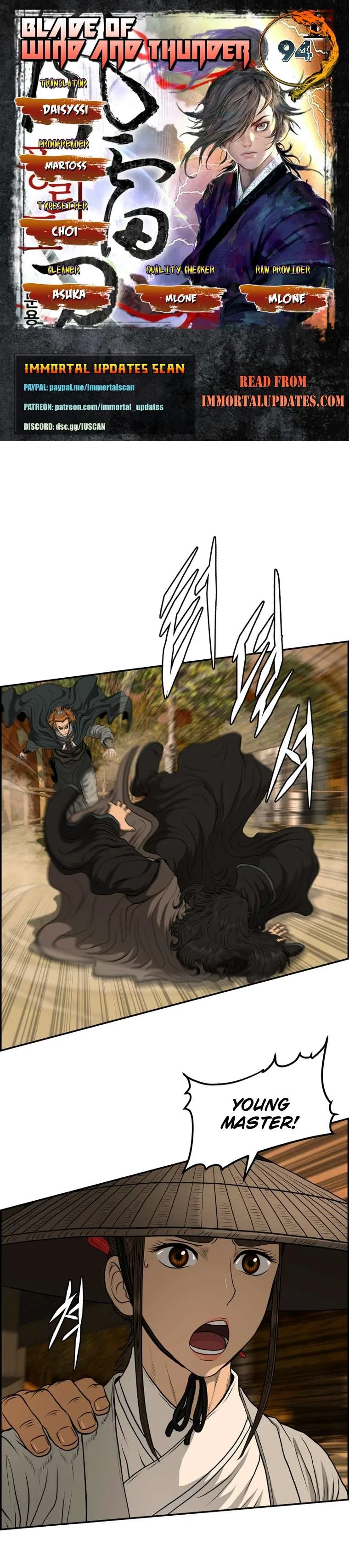 Blade Of Wind And Thunder Chapter 94 – Page 1