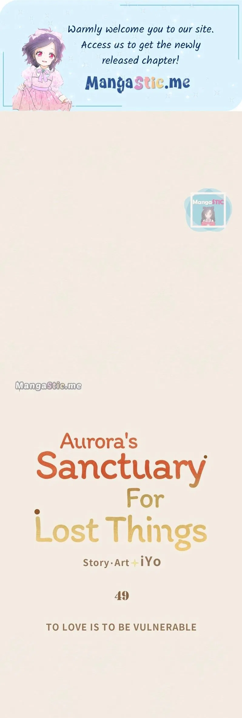 Aurora’s Sanctuary for Lost Things Chapter 49 – Page 1