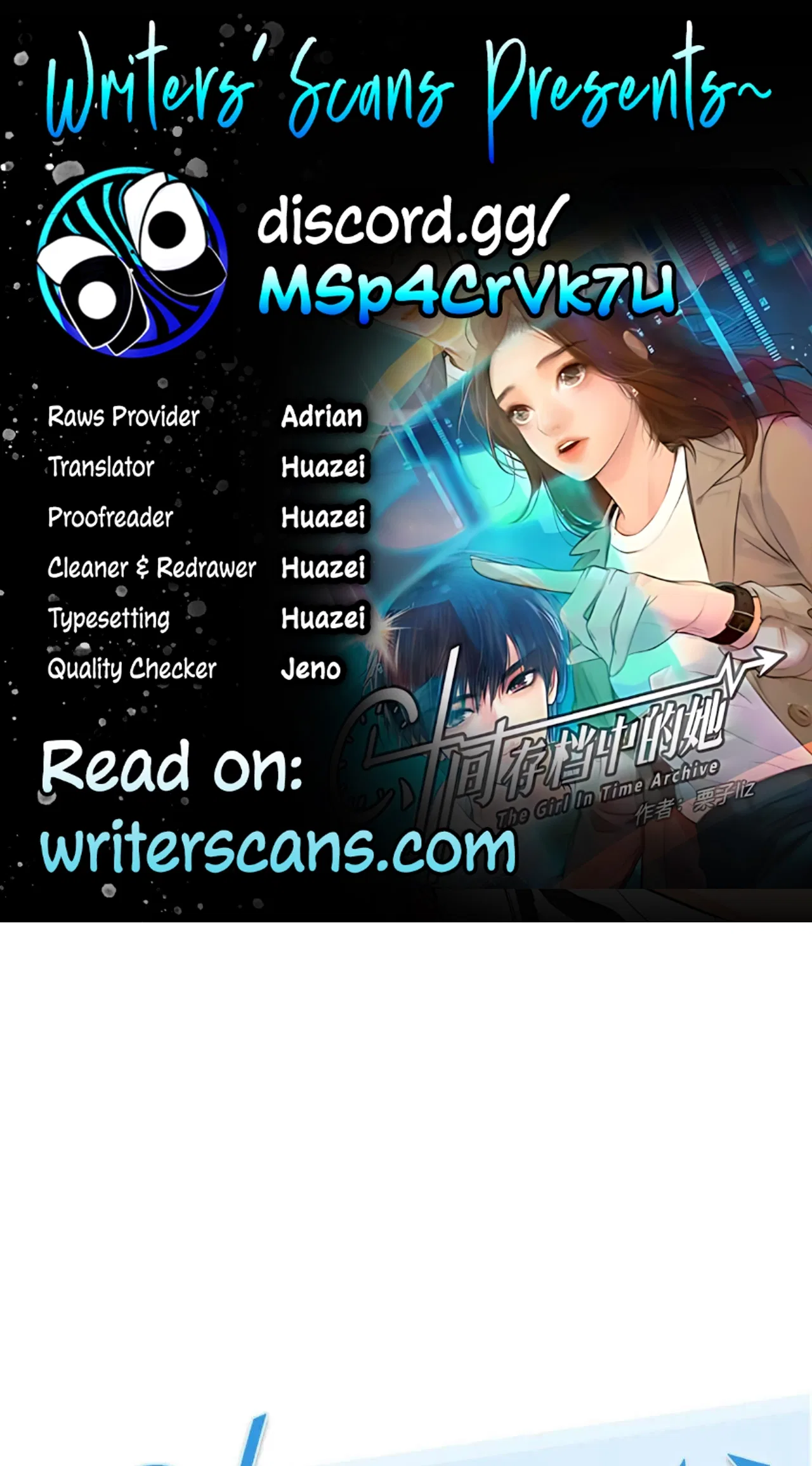 The Girl in the Time Archive Chapter 8 – Page 1