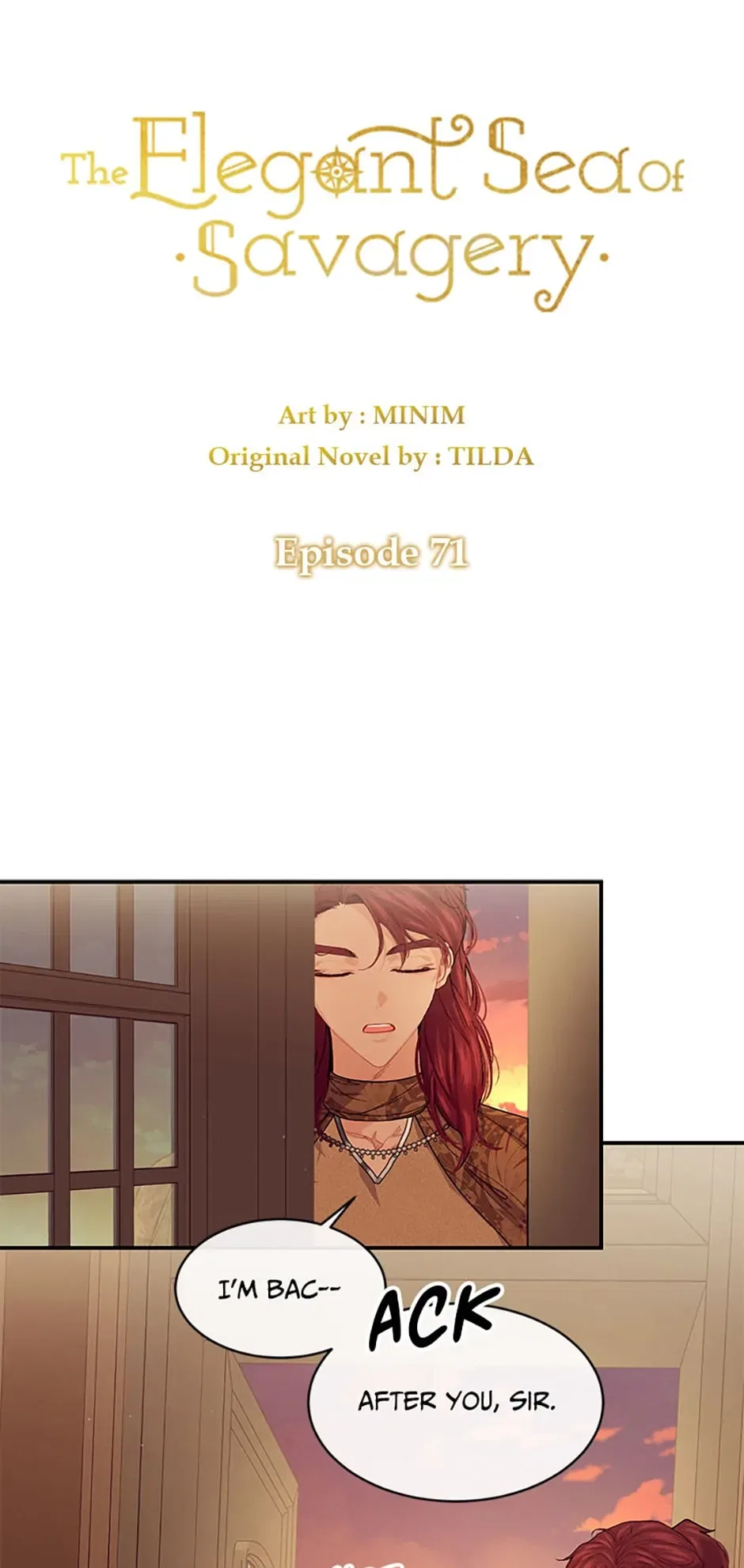 The Elegant Sea of Savagery Chapter 71 – Page 1