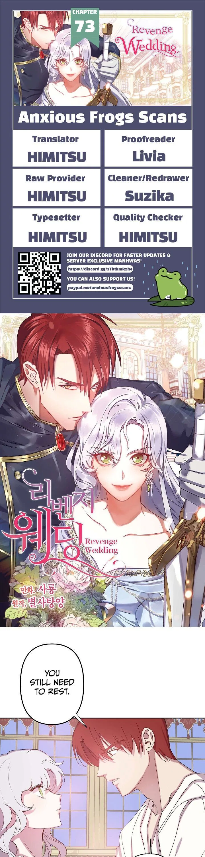 Revenge Wedding Chapter 73 – Page 1