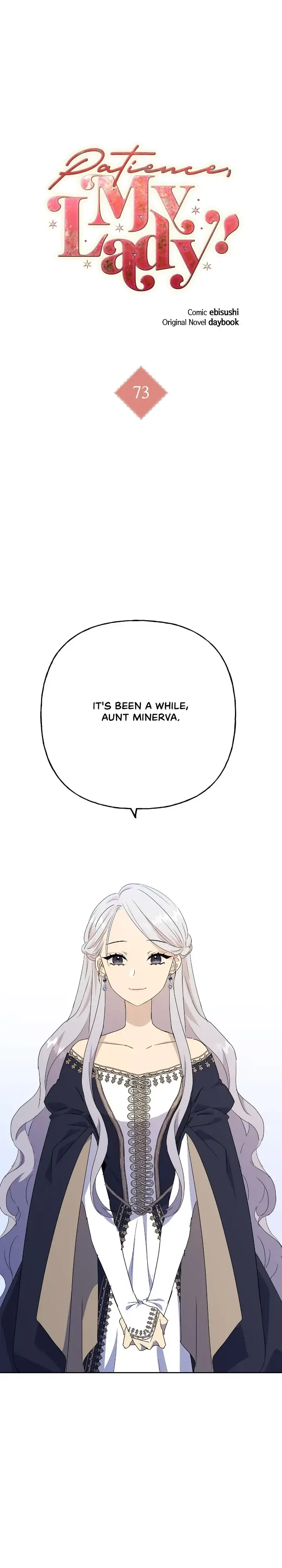 Oh, Be Patient My Lady! Chapter 73 – Page 1