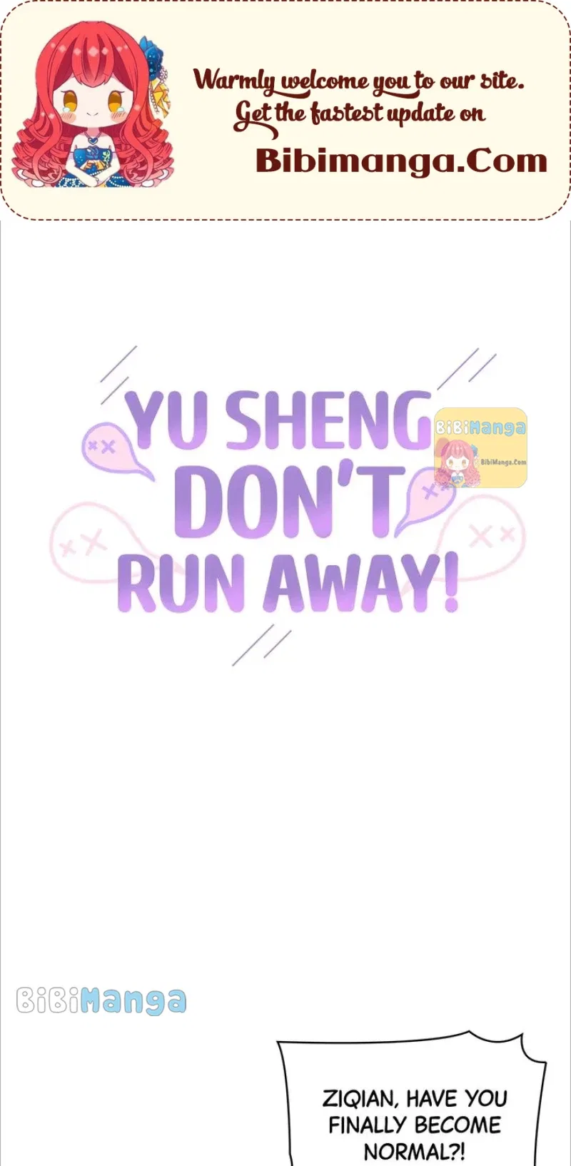 Senior, Don’t Run Away Chapter 58 – Page 1
