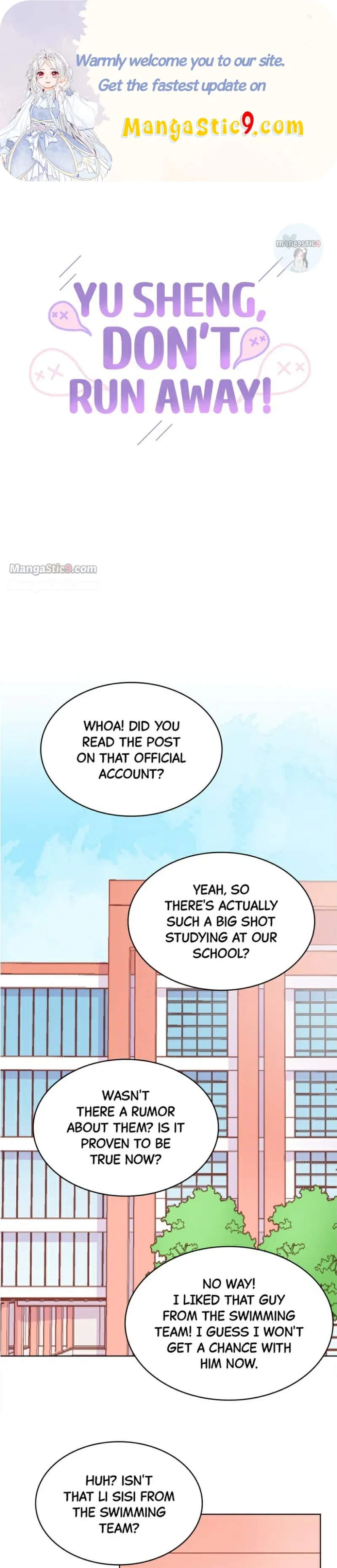 Senior, Don’t Run Away Chapter 47 – Page 1