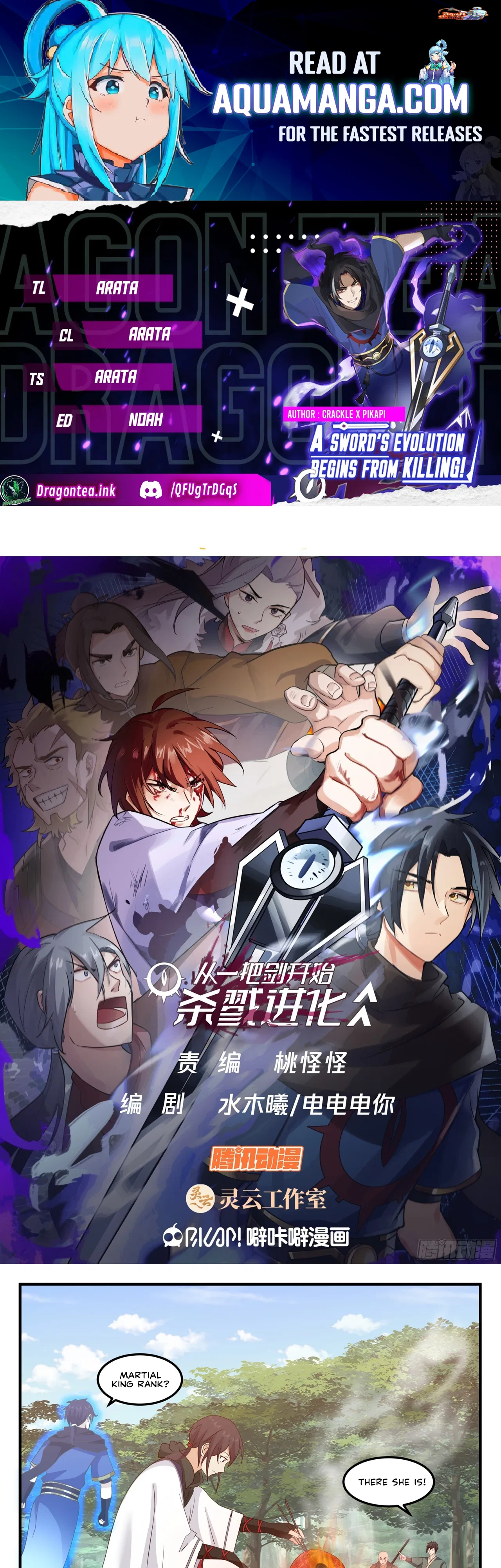 A Sword’s Evolution Begins From Killing Chapter 98 – Page 1
