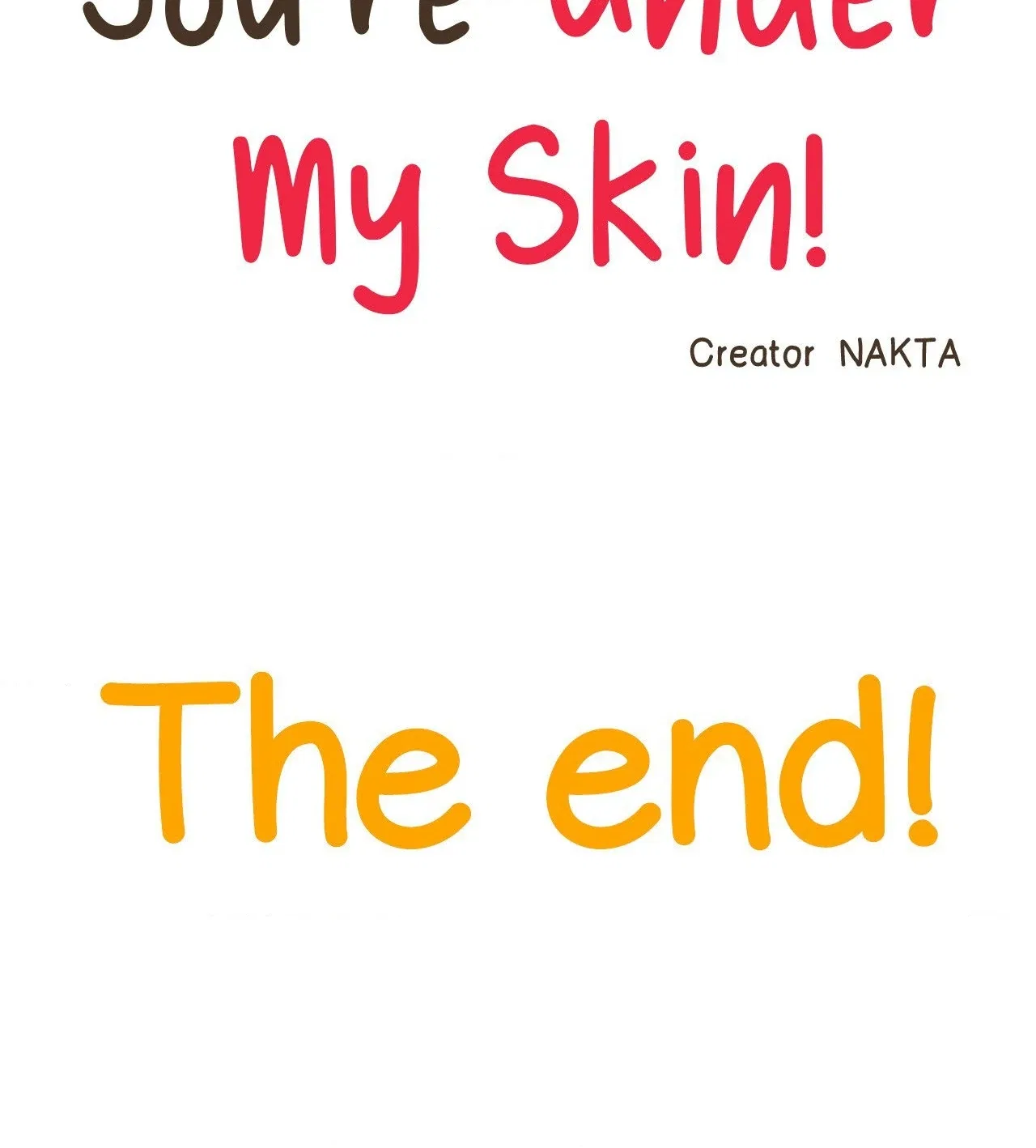 You’re Under My Skin! Chapter 140 – Page 107