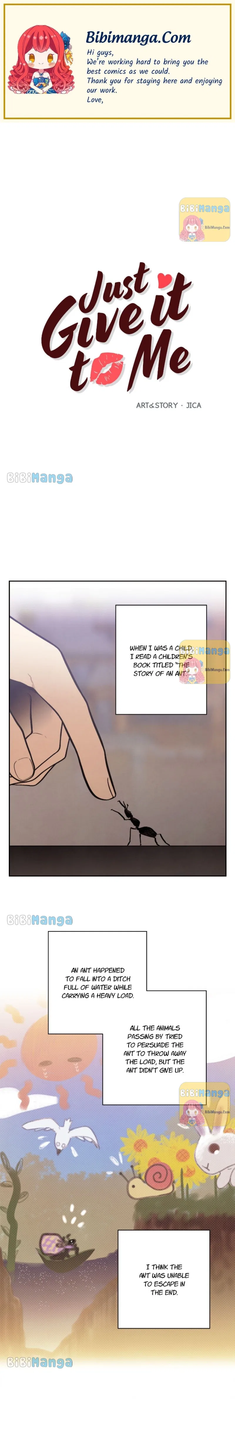 Just Give it to Me Chapter 189 – Page 1