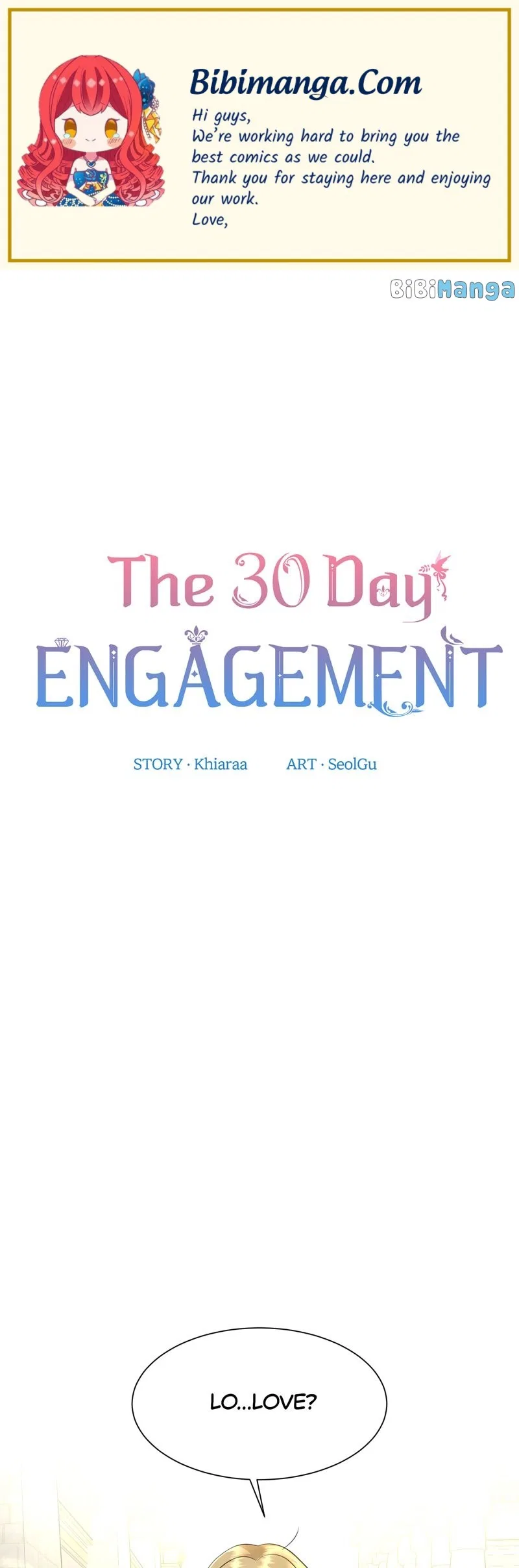 30 Day Fiancée Chapter 34 – Page 1