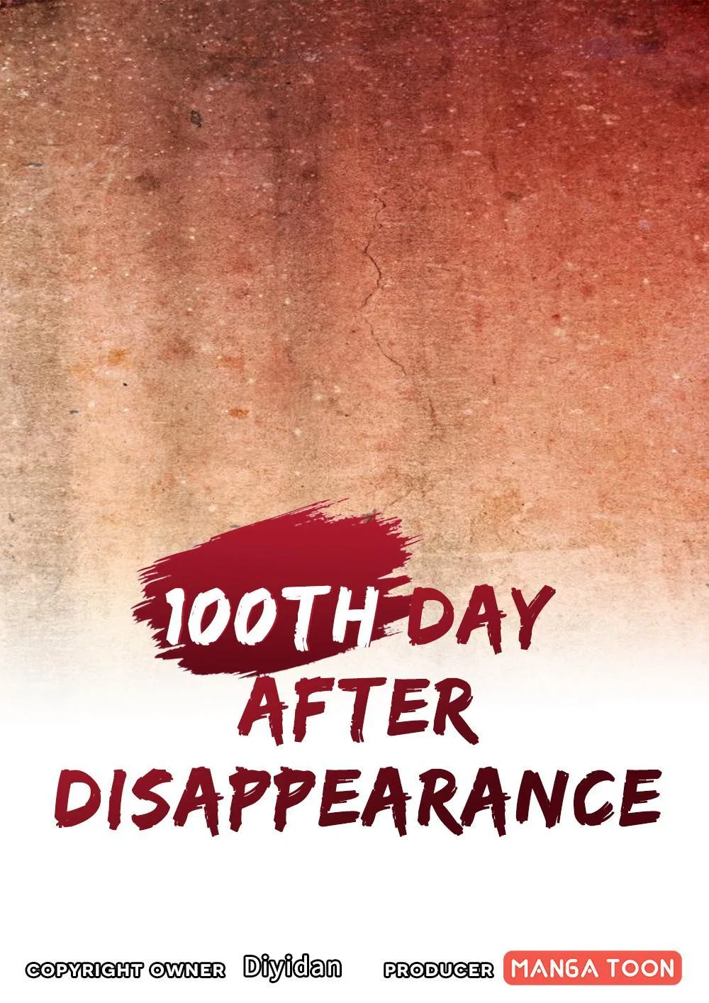 Day 100 of My Sister’s Disappearance Chapter 80 – Page 1